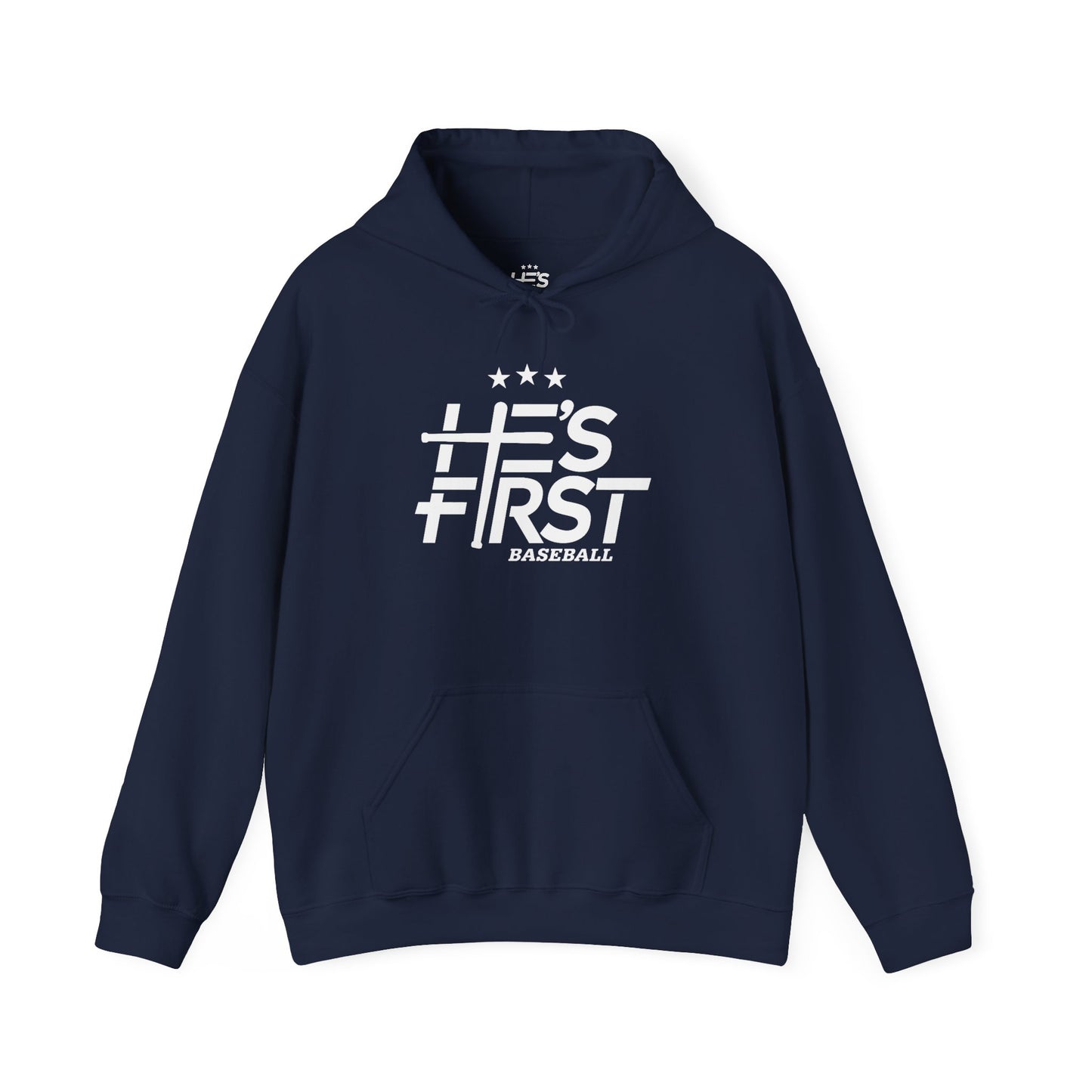 He's First Logo Hoodie