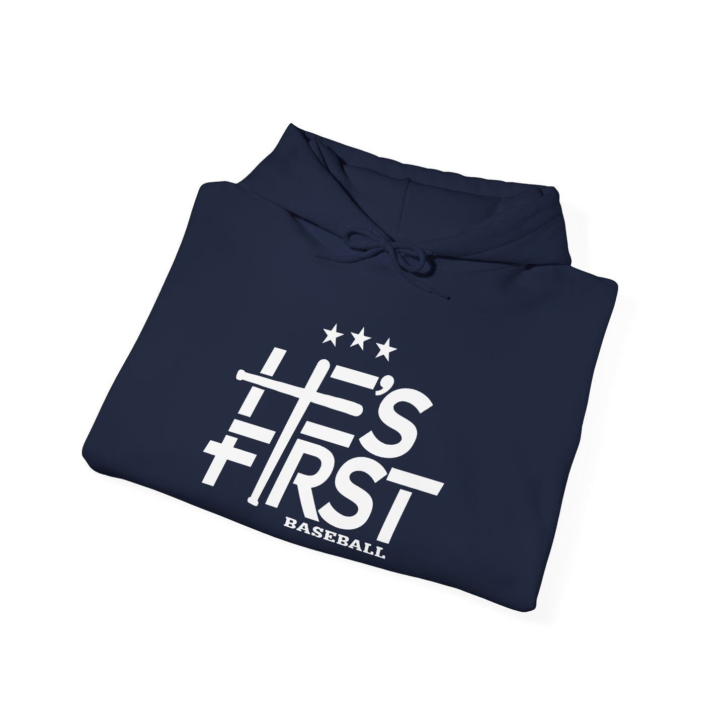 He's First Logo Hoodie