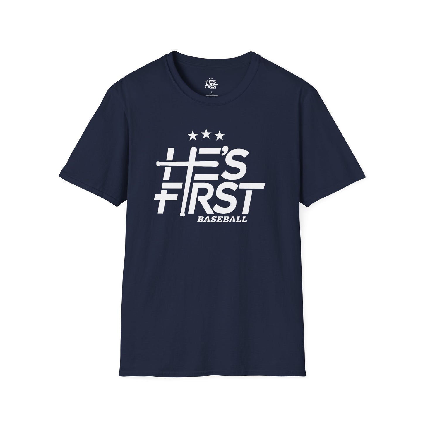 He's First Logo T-Shirt