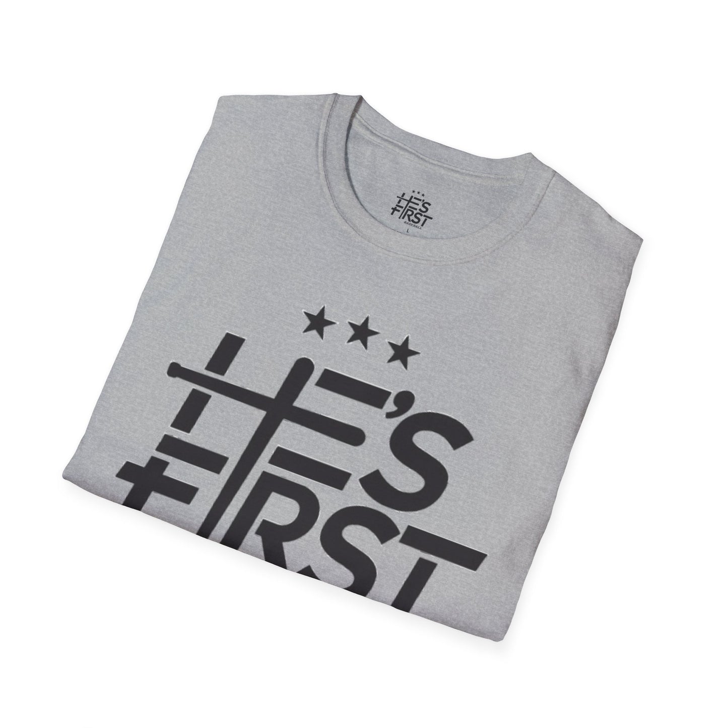 He's First Logo T-Shirt