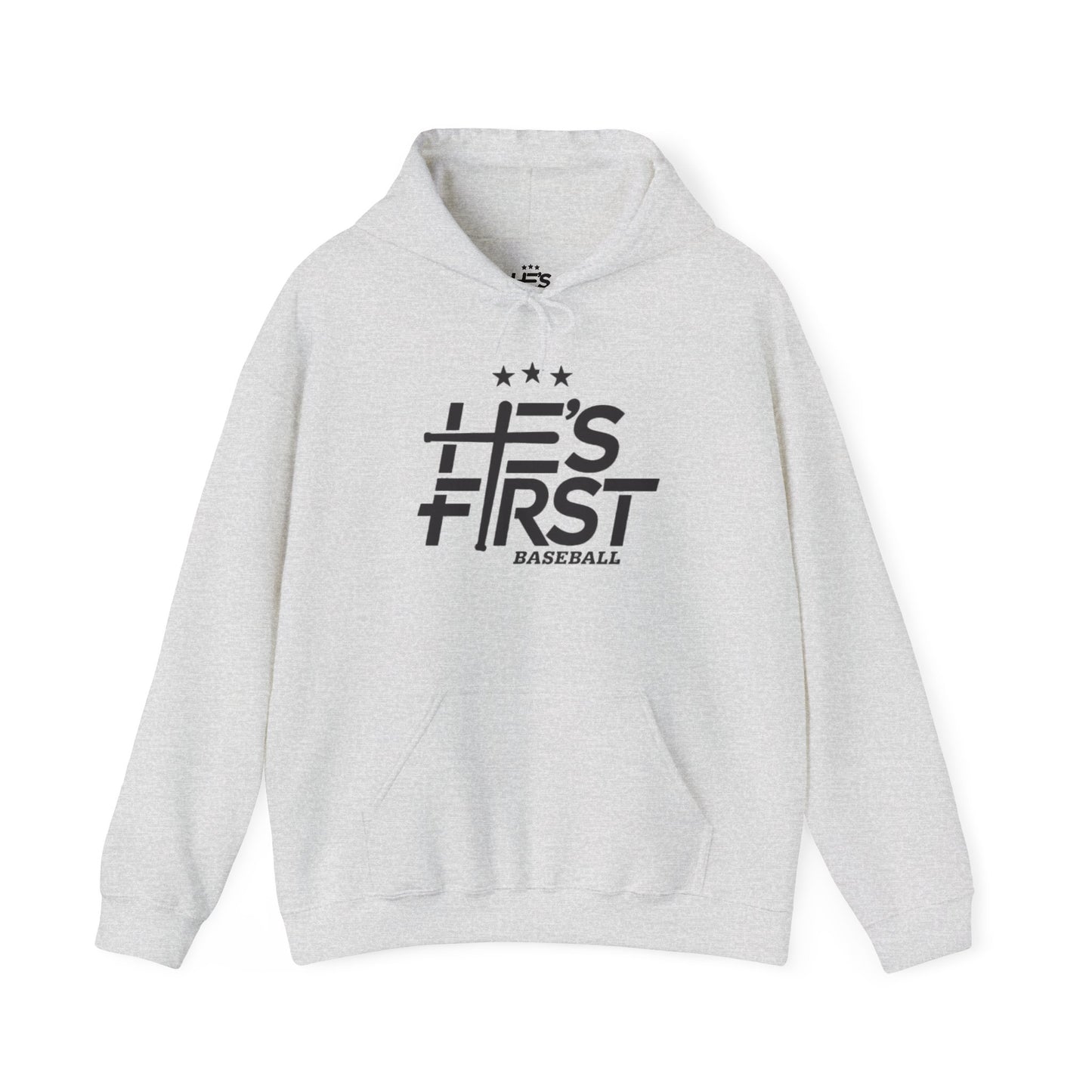 He's First Logo Hoodie