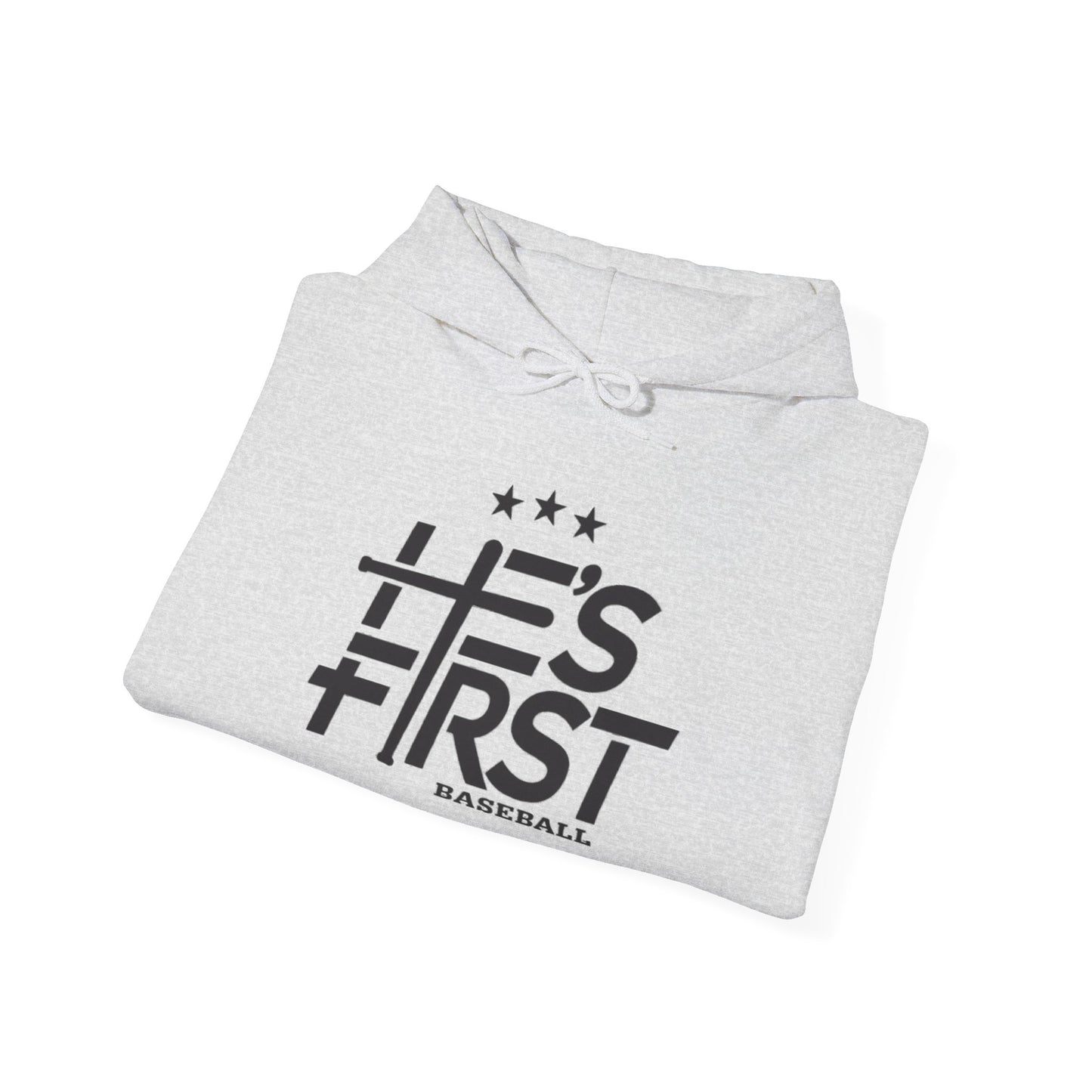 He's First Logo Hoodie