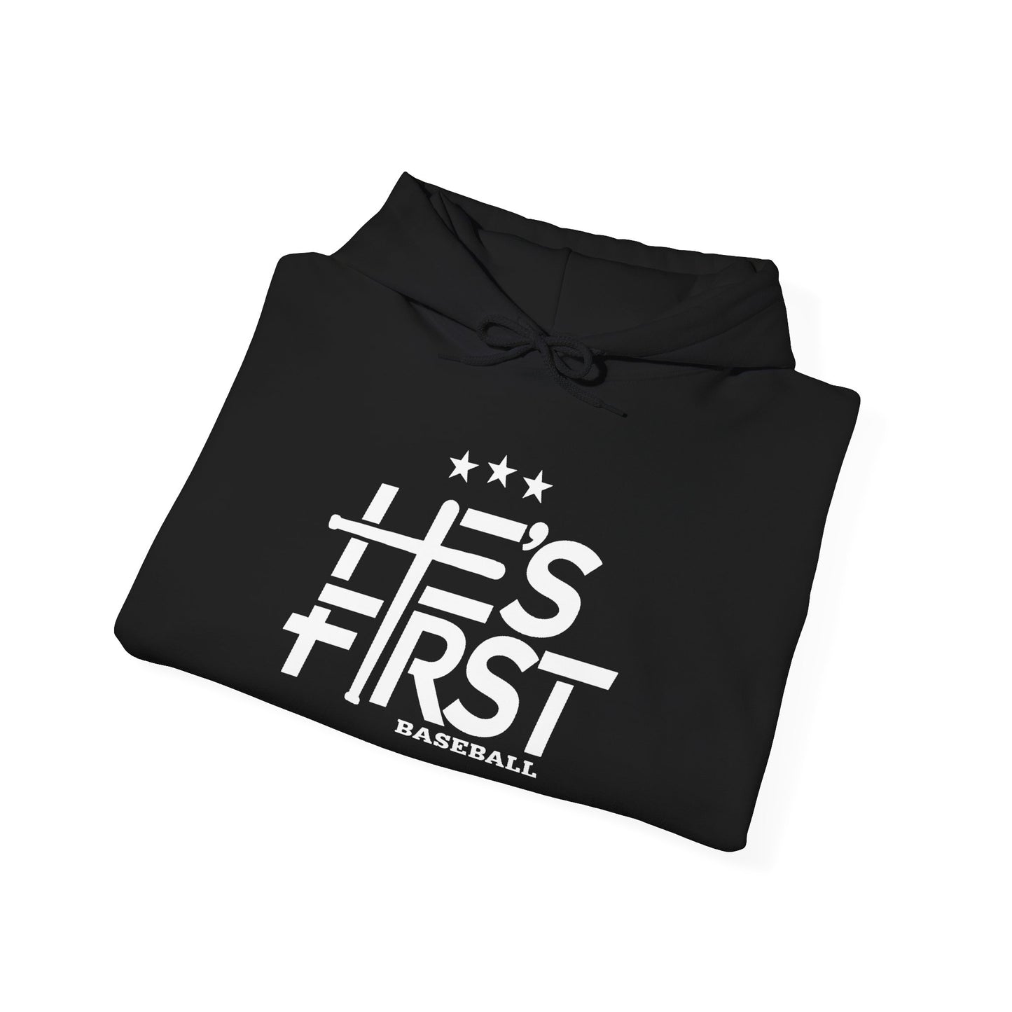 He's First Logo Hoodie